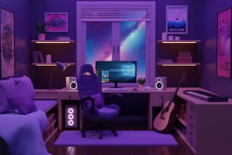 create a background for your streams