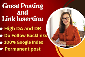 do link insertion or niche edit on high da website