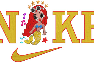 do custom patch embroidery digitizing into emb, pes,dst asap