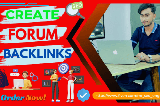 create high authority dofollow forum backlinks
