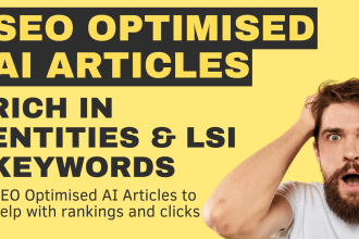 create seo optimised entity rich ai articles