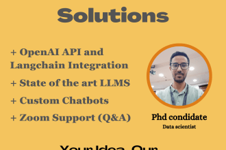customize llms with  langchain for your application