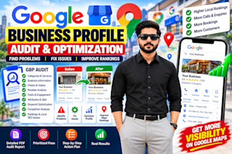 manually audit google my business, gmb, identify problems, and update