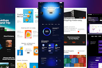 do UI UX figma website, landing page, and mobile app design