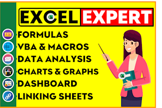 be your microsoft excel expert and consultant