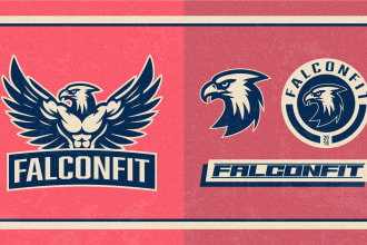 design modern badge logo, emblem for sport and esport