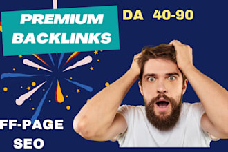 provide unique, permanent, manual and premium backlinks