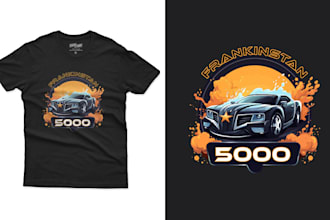 create awesome vintage t shirt design