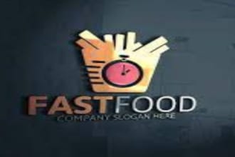 make  restaurant, pizza, burger, drink, catering, food logo