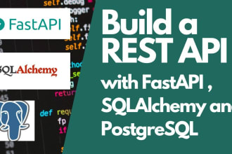 build mvp and poc using fastapi, sqlalchemy, mongo postgres and docker