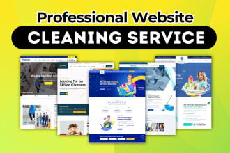 build house office cleaning janitorial service business website booking koala