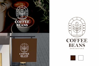 design a classic modern minimal logo for your company