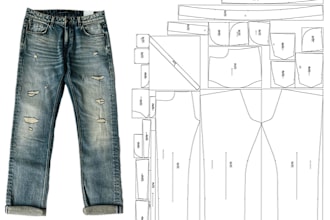 make sewing pattern and grading for your project
