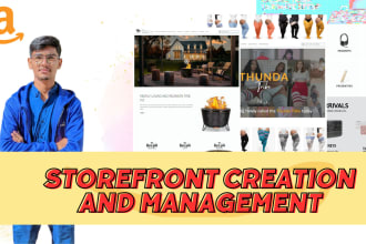 design amazon storefront, professional brand store