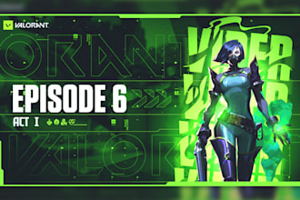 create a cool thumbnail for fortnite, valorant