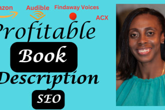 optimized amazon kindle book descriptions and KDP book blurbs for maximum sales