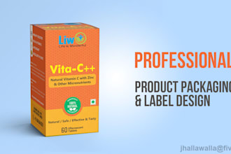 design a professional product label design