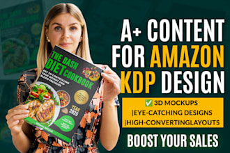design amazon KDP a plus content and book banner