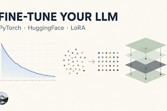 fine tune and train llms with pytorch and huggingface