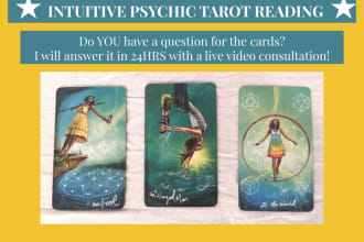 do a tarot reading in 24hrs with video consultation