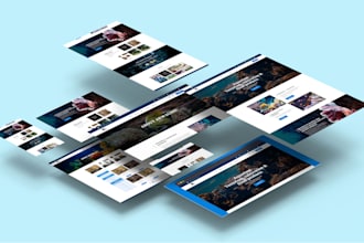 design figma web site UI and landing page UI design