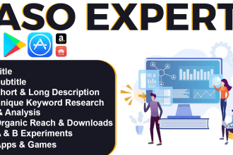 do app store optimization and aso description for both app store games and apps