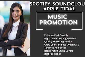 usa music playlist promotion, artiist music followers, usa listeners