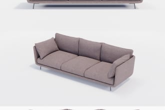do furniture design, detail drawing, 3d modeling and rendering