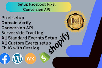 setup facebook pixel shopify, conversion API