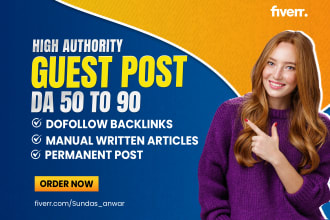 do guest post, high da guest post SEO backlinks link building service