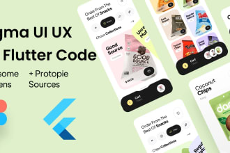 convert figma to flutter app, figma design, ios app and android app
