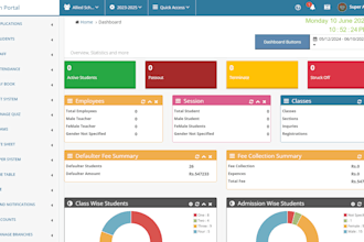 develop customized school management system