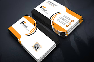 design 2 sided corporate business card