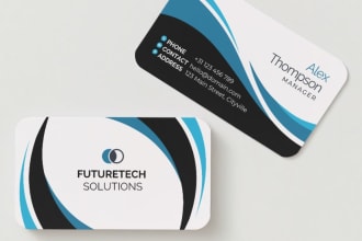 make a business cards and company logo