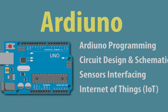 do arduino projects, circuit designing and programming