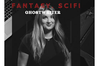 ghostwrite your fantasy ebook or young adult fiction