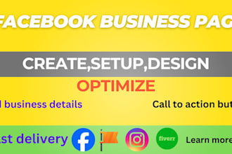impressive facebook business page create design and setup