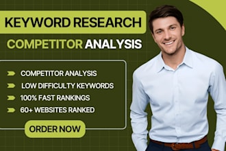 do professional SEO keyword research and competitor analysis