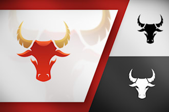 design dope modern gaming logo
