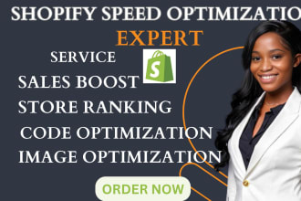 do high ranking speed optimization and increase store speed