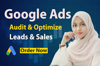 do audit and optimize google PPC ads campaign your business