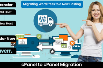 transfer your wordpress website, migrate or take backup