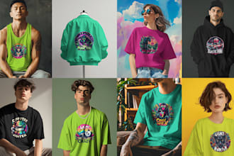 make a realistic t shirt mockup