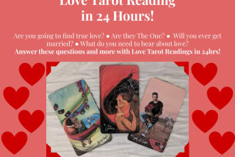 give a psychic love tarot reading in 24 hours