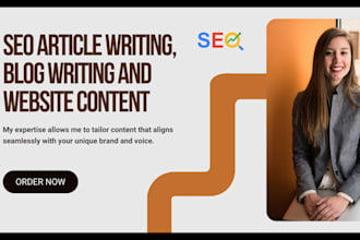 seo article writing, blog writing and website content