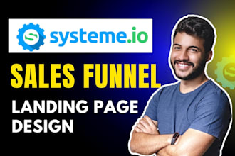 build systeme io landing page, systeme io sales funnel, systeme io website