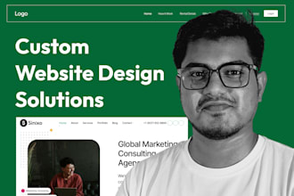 design professional custom website