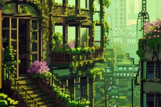 make pixel artwork for your game or animation