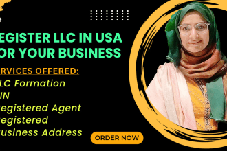 do llc registration, USA company business registration and obtain ein number