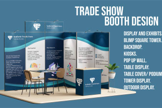 design trade show booth backdrop roll up repeat banners for your exhibition